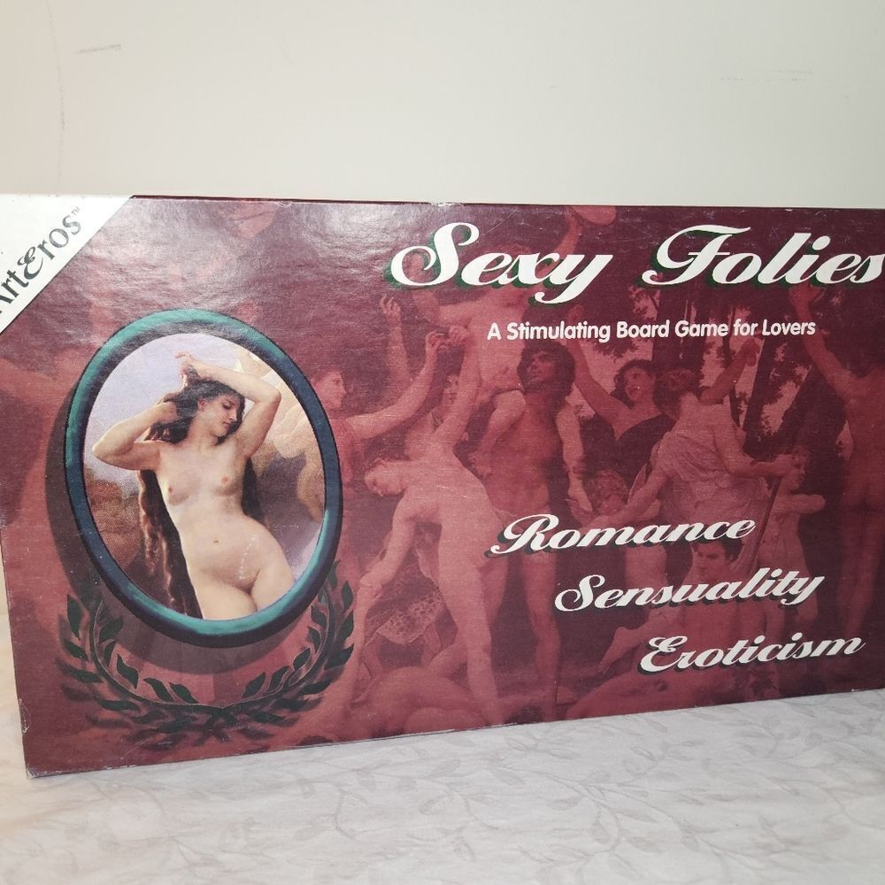 Vintage adult board game